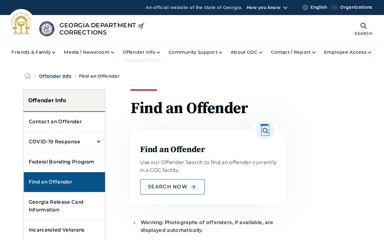 Morgan County arrest history Georgia corrections locator